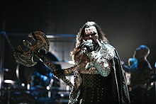 Mr. Lordi performing at ESC 2007