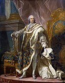 Regele Ludovic al XV-lea al Franței