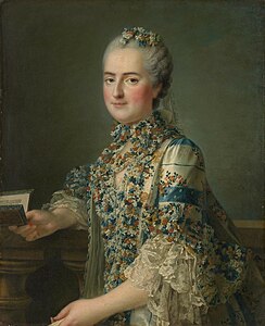 Madame Louise de France par François-Hubert Drouais (1763).
