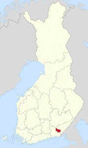 Luumäki – Localizzazione