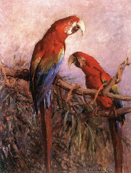 File:Madarász, Gyula - Parrots.jpg