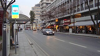 <span class="mw-page-title-main">Makariou Avenue, Nicosia</span> Shopping street in Nicosia, the capital city of Cyprus