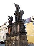 Statue of John the Baptist, Maltézské Square