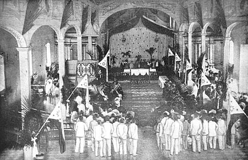 The Malolos Congress of 1899 in session