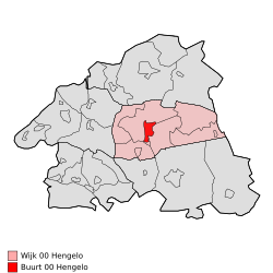 Hengelo - Carte