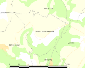 Poziția localității Neuville-sur-Margival