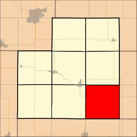 Localização de Valley Township