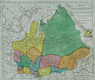 <span class="mw-page-title-main">Tobolsk Viceroyalty</span> Administrative subdivision of the Russian Empire (1782–1796)