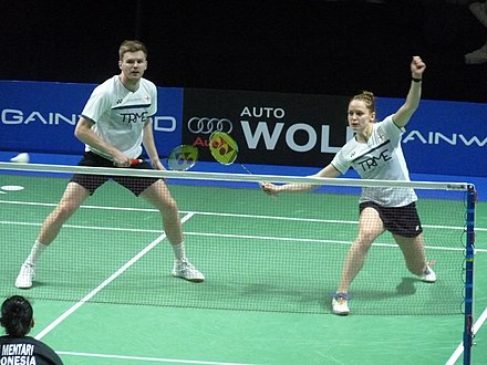 Marcus Ellis and Lauren Smith at the German Open 2022