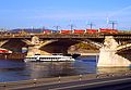 A Margit híd terhelési próbája, Budapest