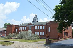 Former high school in Marion Marion High School, former, from southwest.jpg