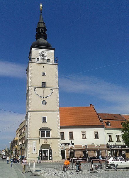 Trnava city centre, city tower