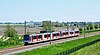 A metro train on its way between Vlaardingen and Hook of Holland. Don't expect to see these trains while walking the city centre, though, metro trains run completely underground throughout it.