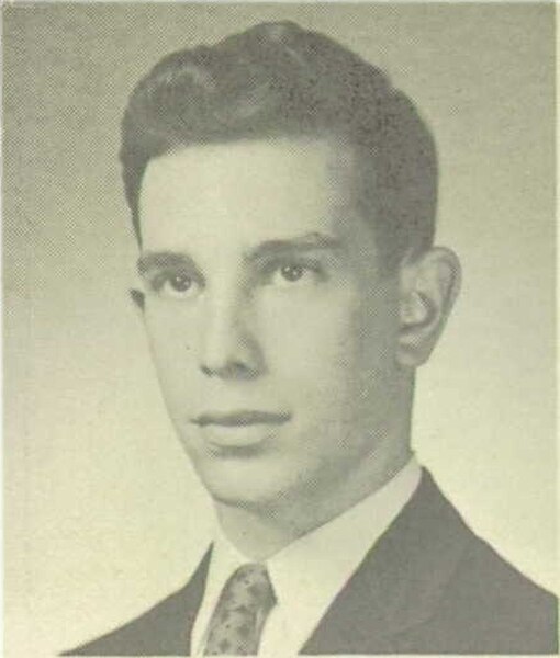 Bloomberg in Medford High School's 1960 yearbook
