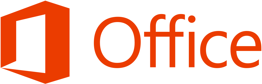Archivo:Microsoft Office 2013-2019 logo and wordmark.svg