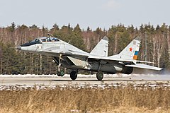 Mig-29 on landing.jpg