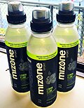 Lemon and lime-flavoured range, introduced in 2018 Mizone.jpg