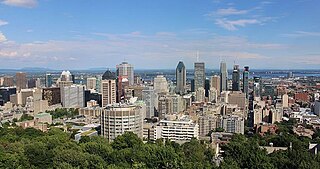 Montreal City in Quebec, Canada