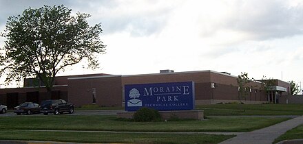 Moraine Park Technical College campus in Beaver Dam