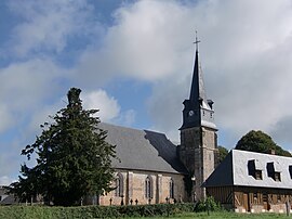 The church in Morainville