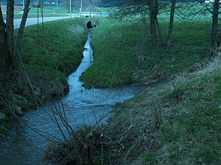 Muendung Heubach in Degernbach