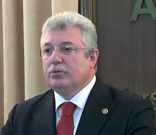 <span class="mw-page-title-main">Muhammet Emin Akbaşoğlu</span> Turkish politician