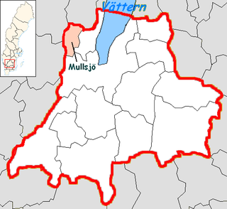 Mullsjö - Localizazion