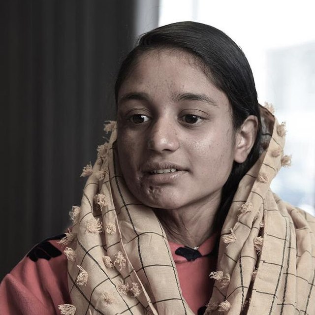 Непальская активистка Мускан Хатун