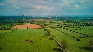 Blick auf die Momm-Niederung (Voerde-Spellen)