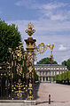 * Nomination France, Nancy, Place de la Carrière --Berthold Werner 14:55, 10 March 2016 (UTC) * Promotion Too bad the bottom of the lamp exactly in the roof of the building, but for me good quality.--Famberhorst 16:28, 10 March 2016 (UTC)