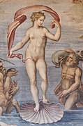 Nacencia de Venus, de Giorgio Vasari, 1556-1558.