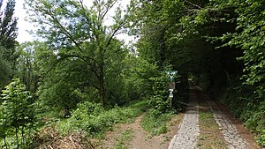 South entrance of the nature reserve