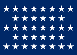 Naval jack of the United States (1865–1867).svg