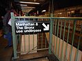 Crossunder tunnel to the New Bronx-bound platform and tracks.