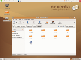 NexentaOS desktop.png