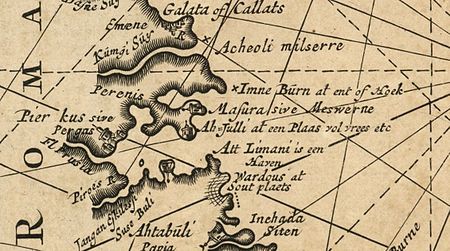 ไฟล์:Nicolaas Witsen. Pontus Euxinus of niewe en naaukeurige paskaart van de zwarte zee uyt verscheydene stucken van die gewelten toegesonden, ontworpen door (18th century) Gulf of Burgas Part.jpg