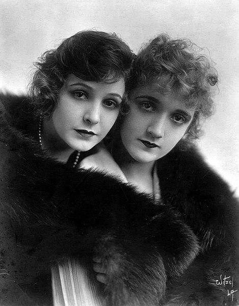 Norma and Constance Talmadge, c. 1920