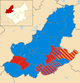 North West Leicestershire UK local election 2011 map.svg