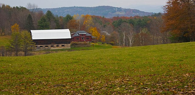 Norwich pastureland in late October