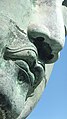 Nose and lips of the Amida Buddha statue in Kōtoku-in, a Jōdo-shū Buddhist temple.