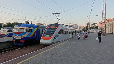 Treno Kiev-Odessa InterCity