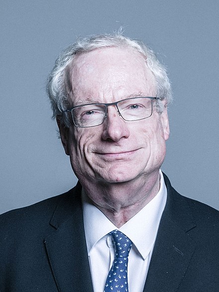 Chris Smith, the first openly gay British MP. LGBT Labour supports LGBT parliamentary candidates with a campaign fund named the Chris Smith List after him. Official portrait of Lord Smith of Finsbury crop 2.jpg