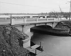 Okoboji Bridge, Spanning Strait betweent East & West Okoboji Lakes, Okoboji (Dickinson County, Iowa).jpg