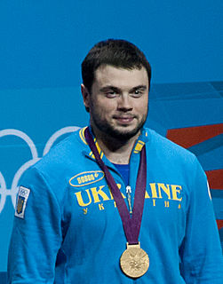 Oleksiy Torokhtiy Ukrainian weightlifter
