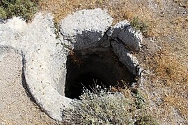 Open pit at Khirbet Zanoah.jpg