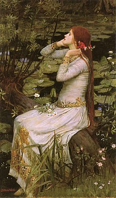 John William Waterhouse "Ofelia" (1894)