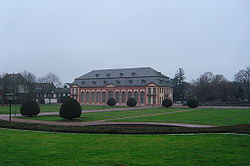 Orangerie in Darmstadt – südliche Fassade