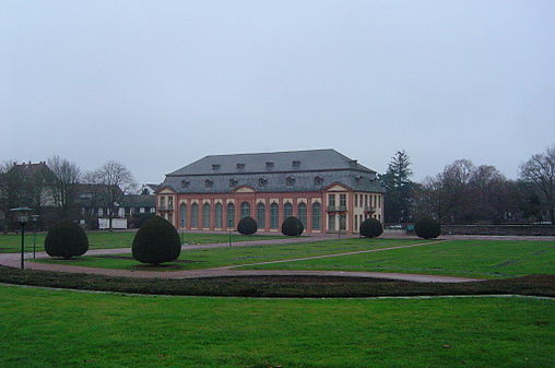 Orangerie in Darmstadt – southern façade.