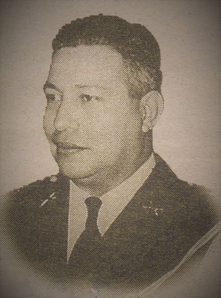 Lieutenant Colonel Óscar Osorio Hernández was president from 1950 to 1956.