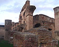 Arches of the inner court of the Caseggiato degli Aurighi